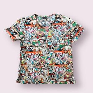 Toki Doki scrub top